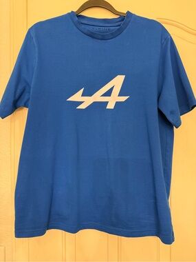 Alpine Men’s Blue Short-Sleeve Logo Tee